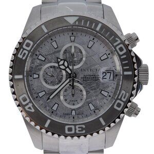 Men's 52mm Invicta Reserve Pro Diver Meteorite Dial Automatic Watch Ref: 13988!